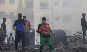 Jornada sangrienta en Gaza