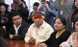 ¡Conaie pide juicio a ministros por paro indígena!