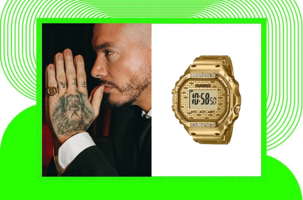 J Balvin y Casio lanzan exclusivo reloj-anillo de edición limitada