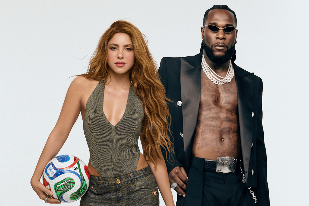 Shakira y Burna Boy lideran las listas globales con «Dai Dai»